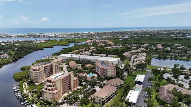 an aerial view of a city with lots of residential buildings
