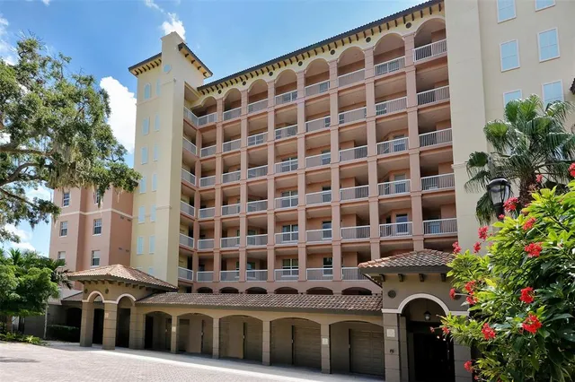 a front view of a building