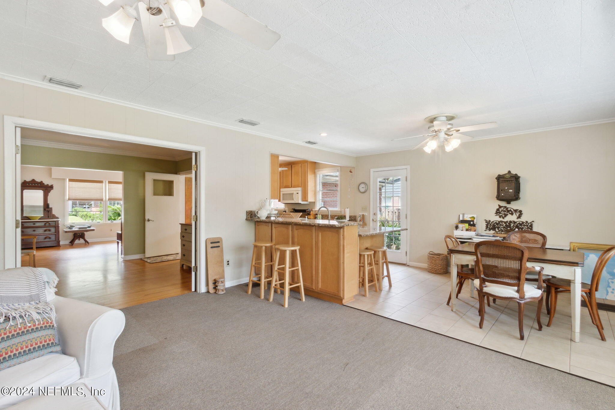 4692 Nottingham Road Jacksonville, FL 32210 - Photo 19 of 63 Family Room to Kitchen