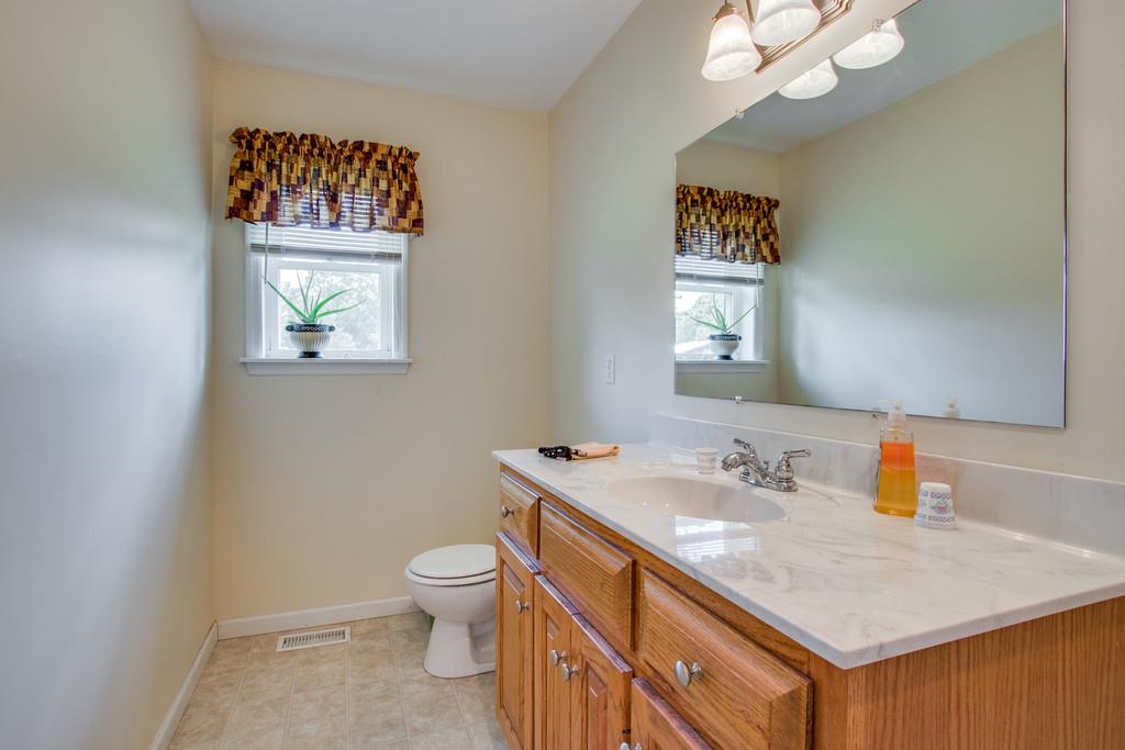 596 Goad Ridge Lane Pleasant Shade, TN 37145 - Photo 20 of 30 a bathroom with a sink a toilet and mirror