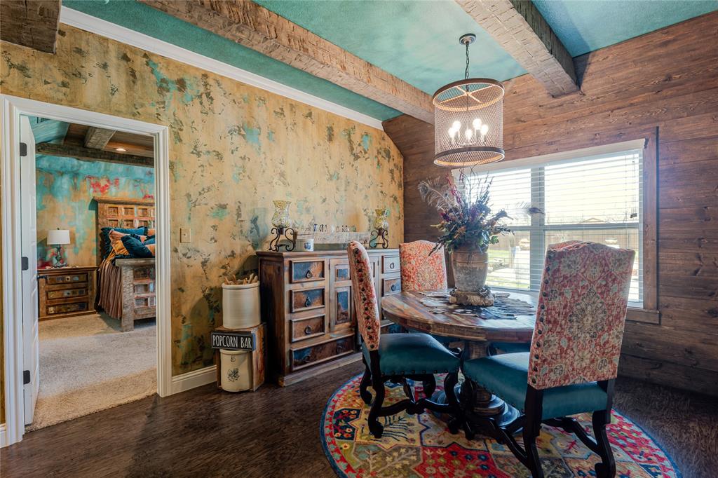 470 Wilson Bend Road Millsap, TX 76066 - Photo 9 of 39 a workspace with furniture and wooden floor