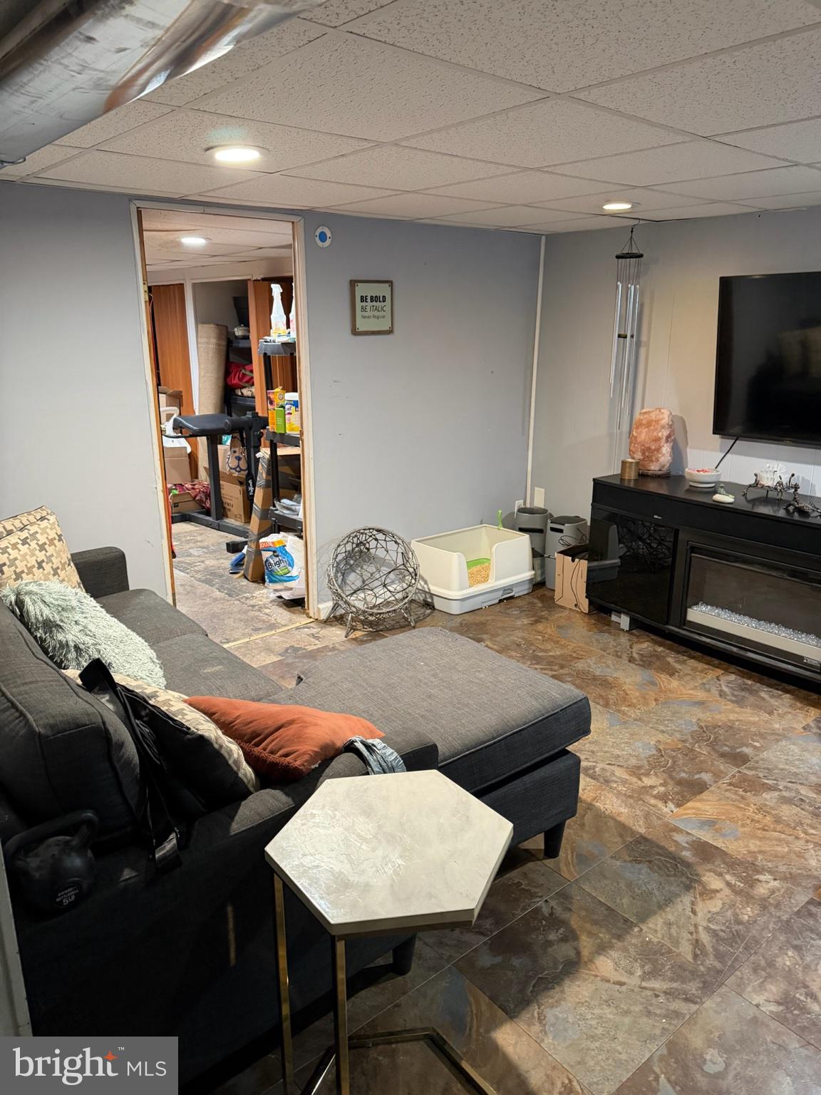 735 Grant Road Folcroft, PA 19032 - Photo 35 of 39 Cozy basement retreat with modern flair.