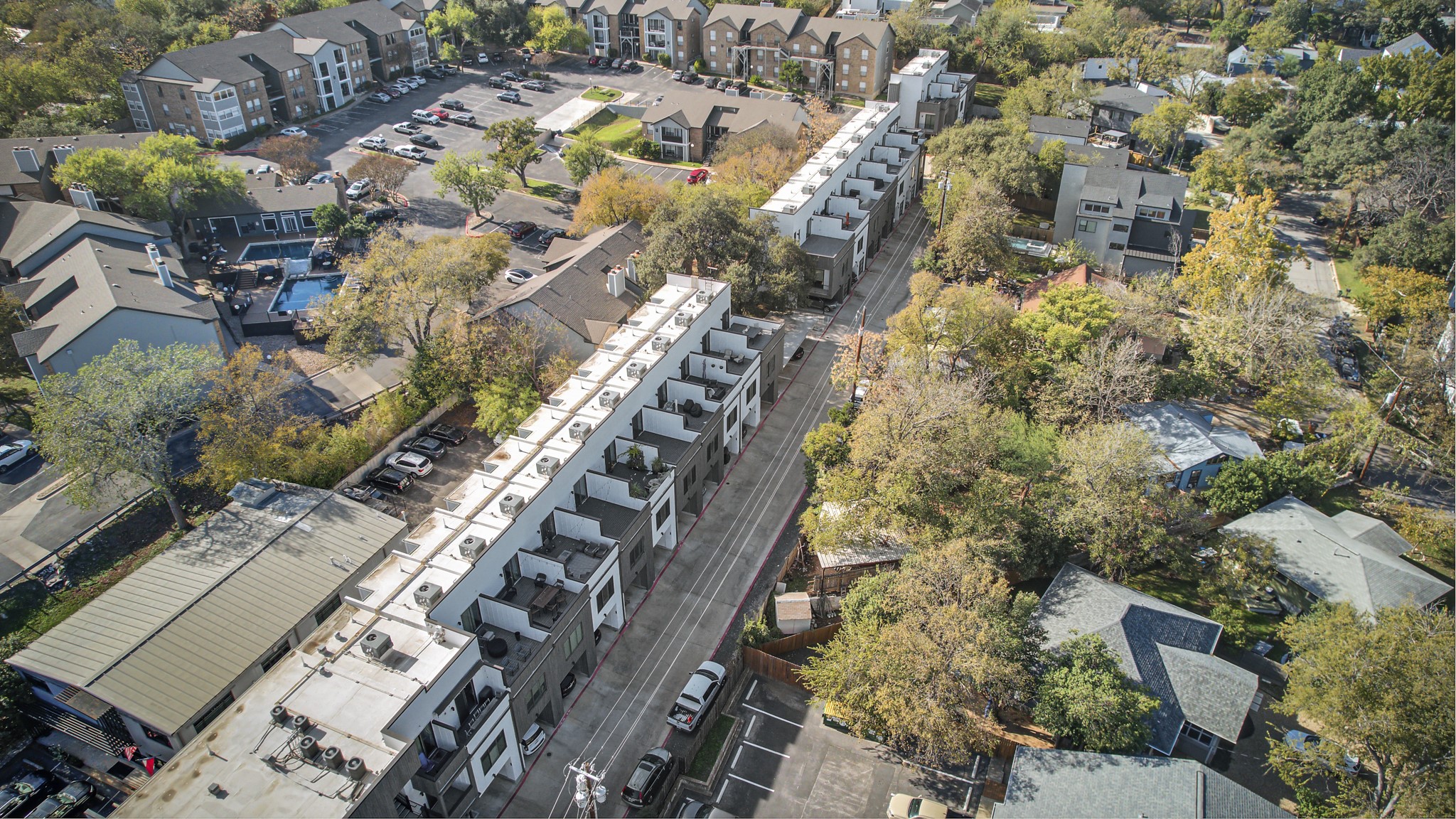 2804 South 1st Street, Unit 1108 Austin, TX 78704 - Photo 37 of 40 a city view with tall buildings