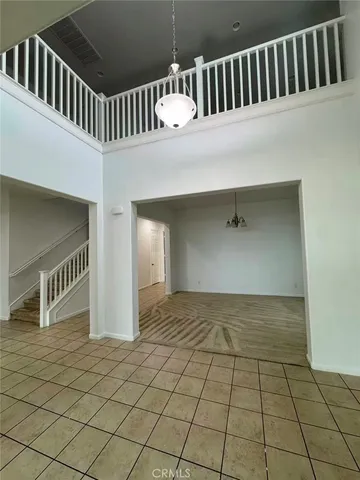 a view of a livingroom with a deck