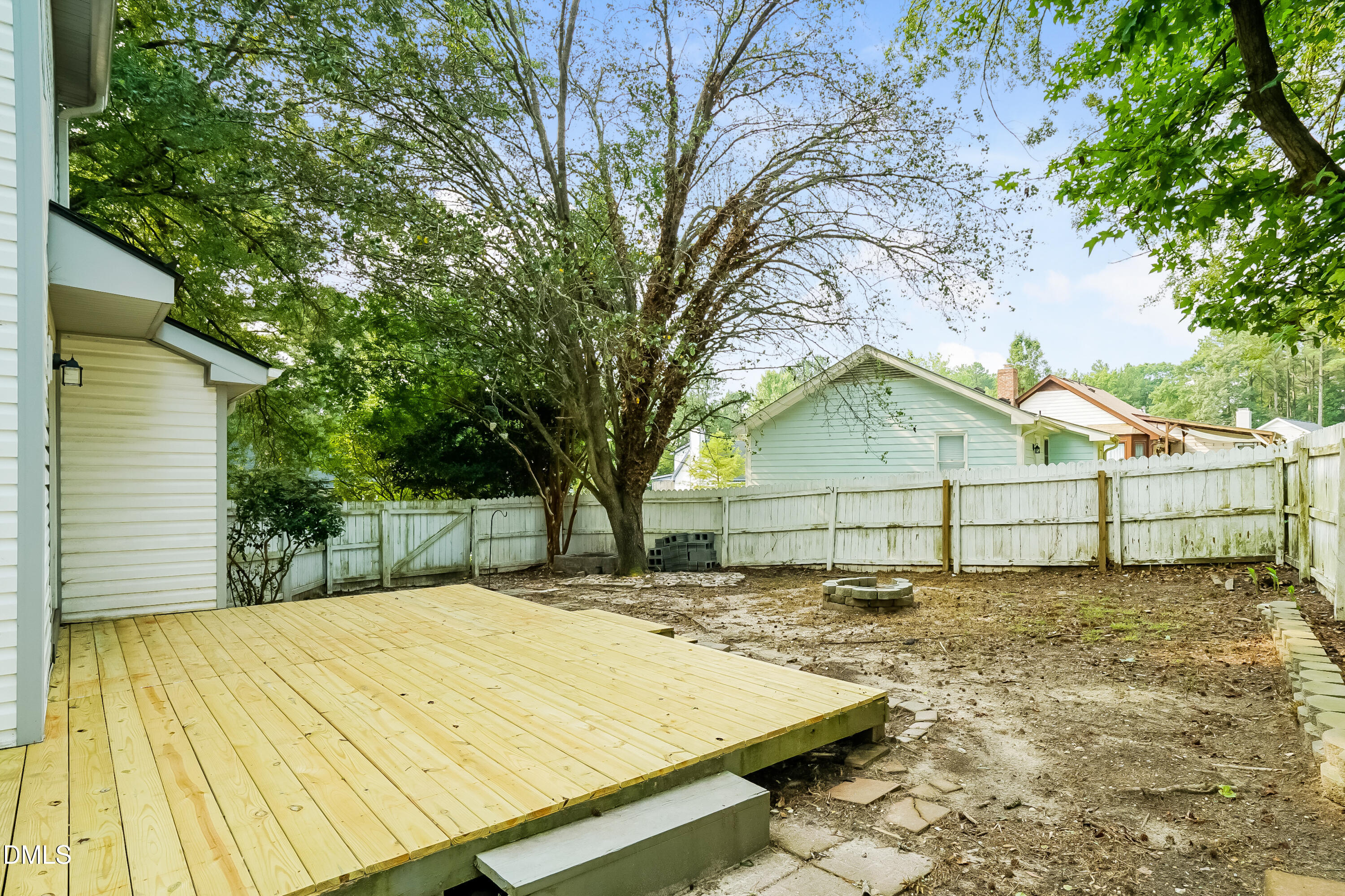 3636 Meadow Creek Lane Raleigh, NC 27616 - Photo 14 of 17 a view of a backyard