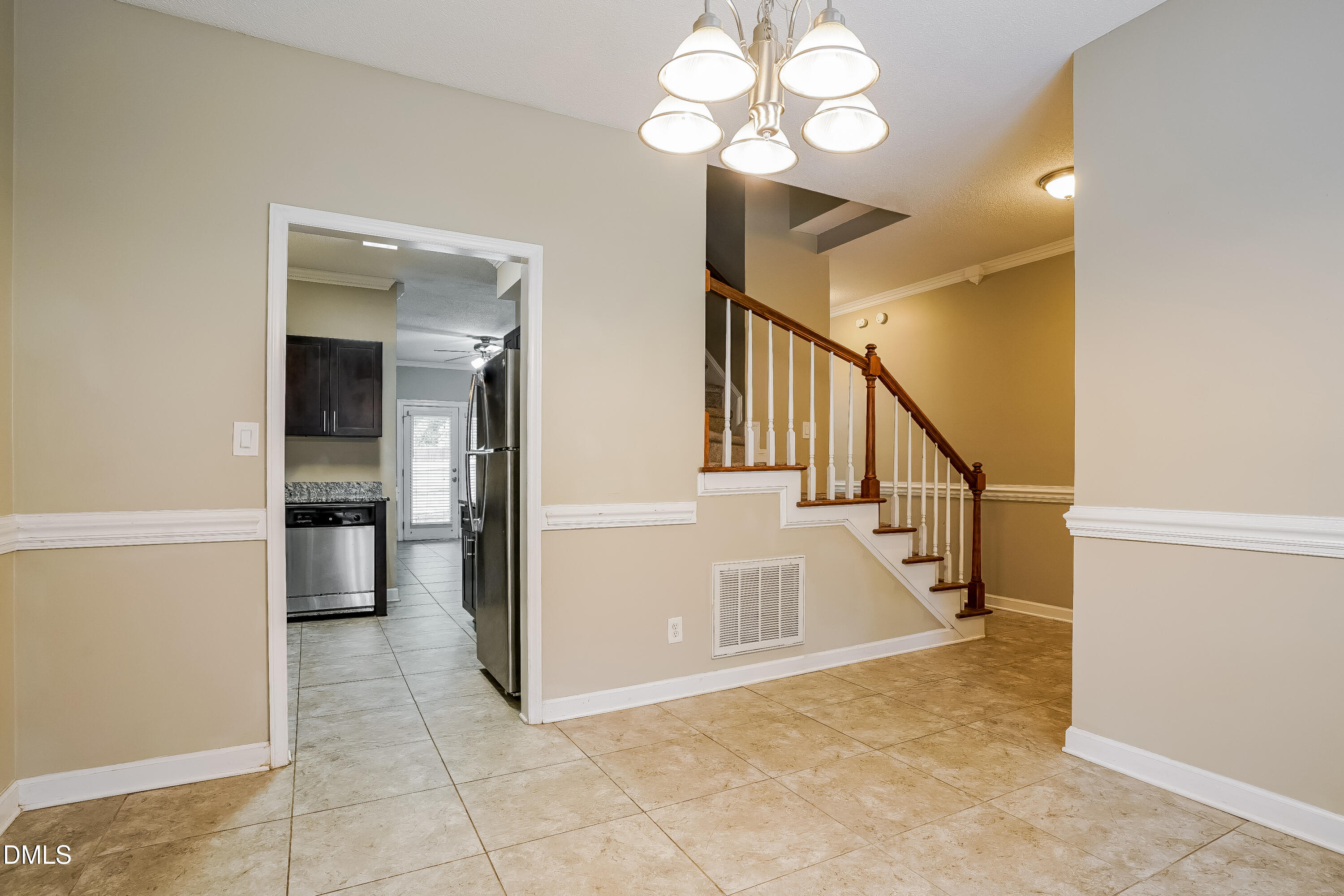3636 Meadow Creek Lane Raleigh, NC 27616 - Photo 5 of 17 a view of entryway and hall