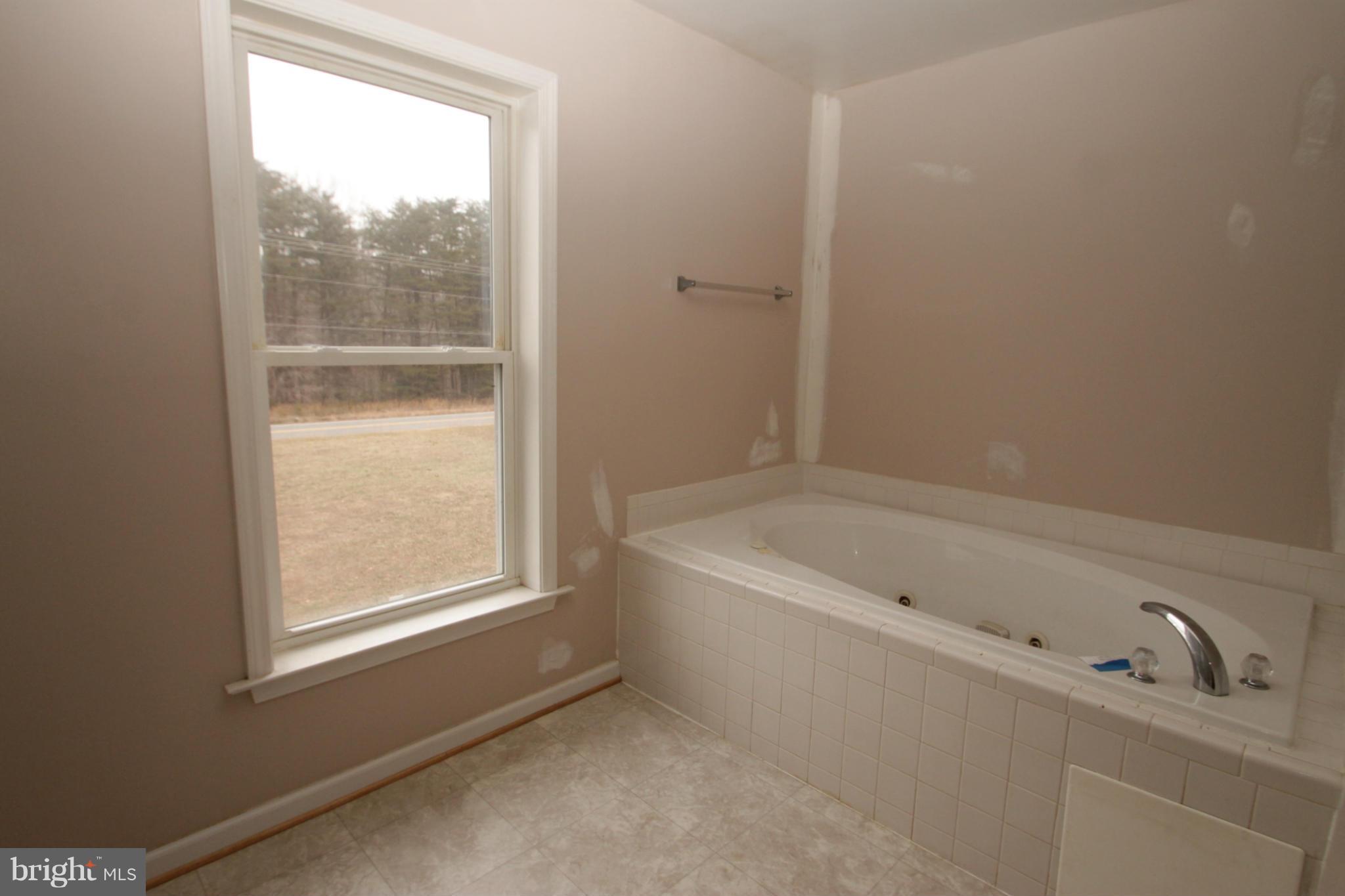 2324 Partlow Road Beaverdam, VA 23015 - Photo 23 of 27 a bathroom with a bathtub window and a window