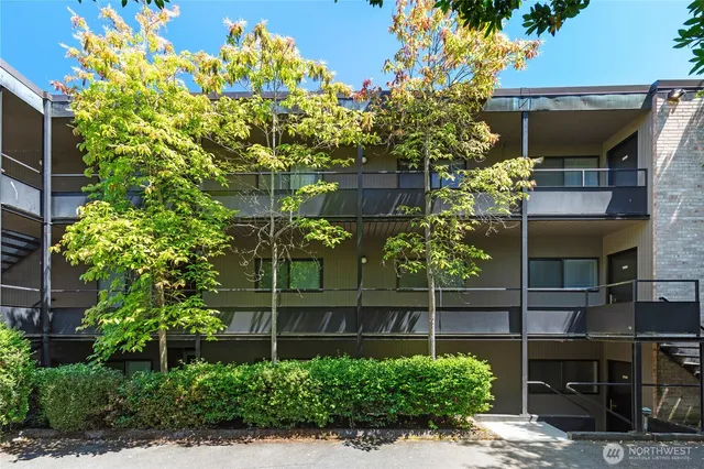 a house with a flower garden