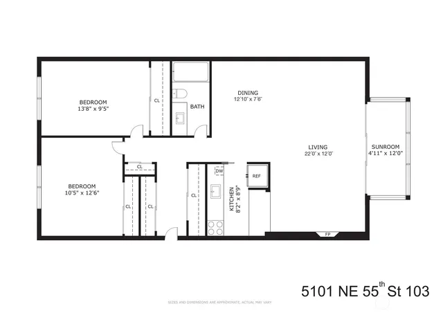 a picture of a floor plan