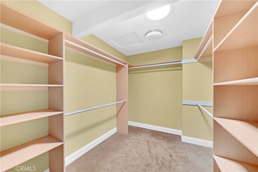 33631 Marlinspike Drive Dana Point, CA 92629 - Photo 21 of 39 a view of walk in closet with empty racks