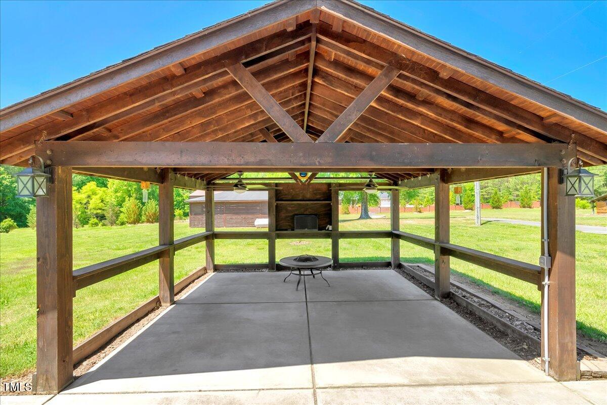 2258 Sanders Road Stem, NC 27581 - Photo 37 of 42 a view of porch with patio