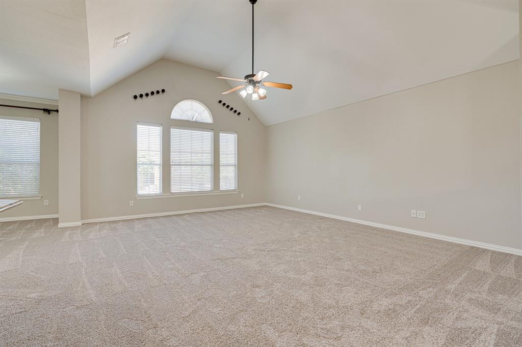 4016 Rome Court Irving, TX 75038 - Photo 10 of 24 Spacious Living Room features tons of natural light.