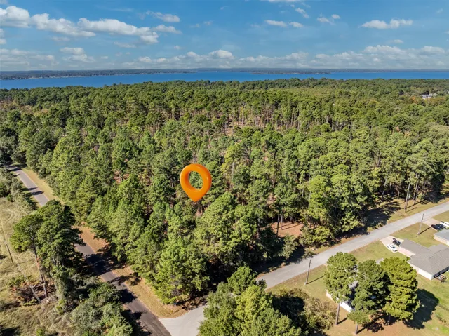 a view of a yard with swimming pool