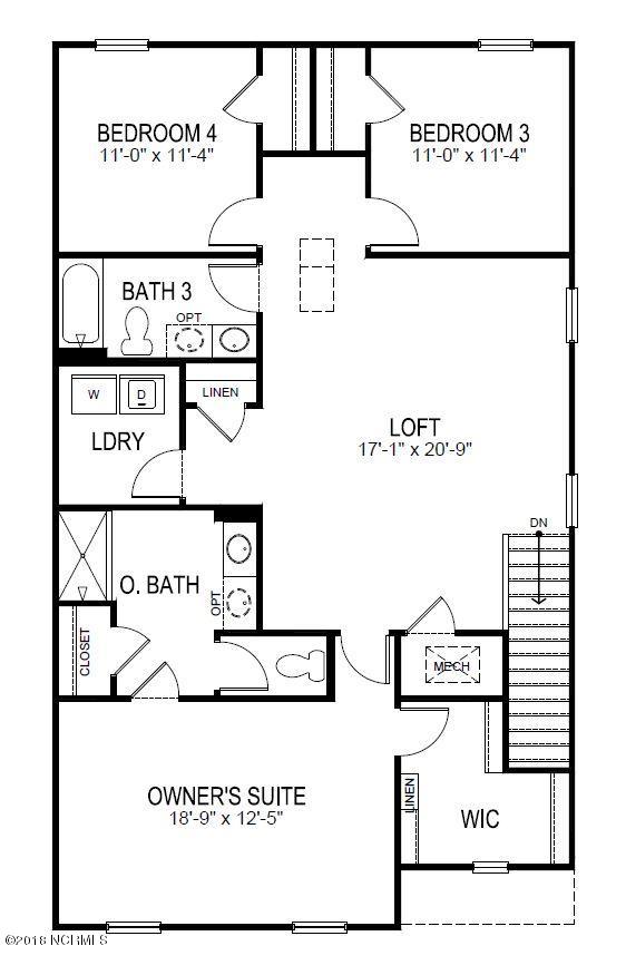 Tbd Morris Landing Road, Unit LOT 148 Holly Ridge, NC 28445 - Photo 33 of 38 Robie Upstairs