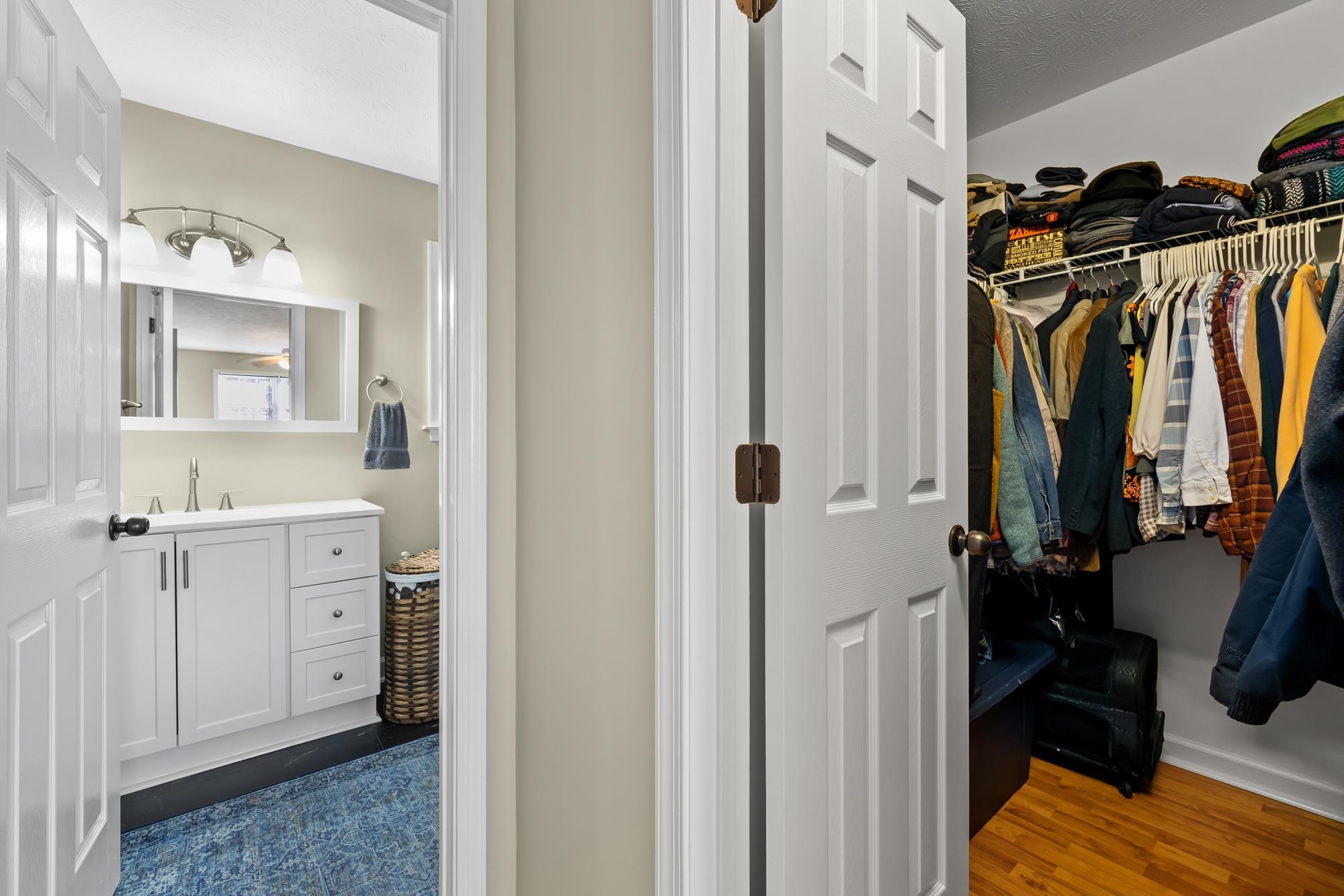 623 Bull Run Staunton, VA 24401 - Photo 33 of 62 primary closet & bathroom