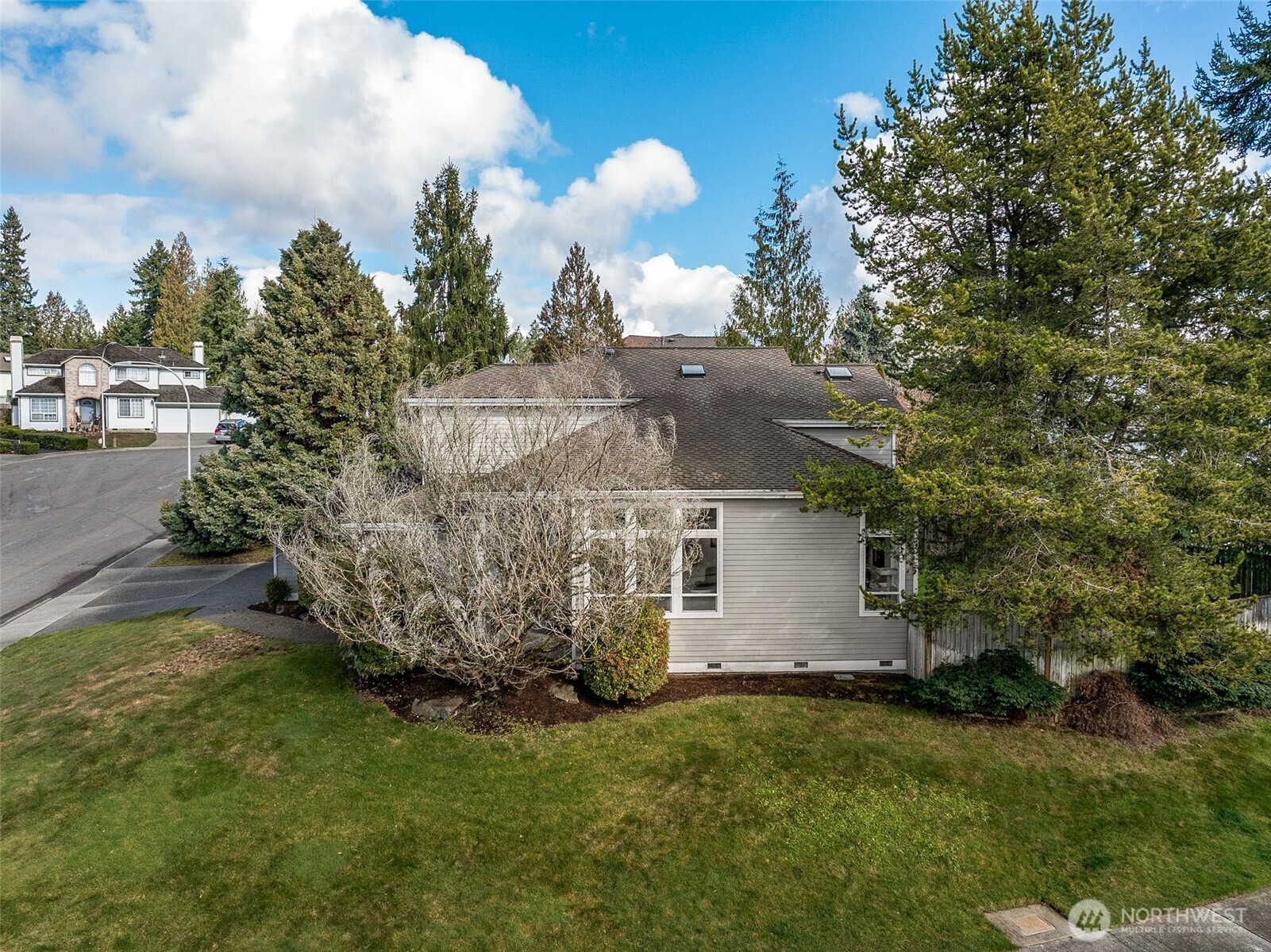 1704 Field Place Northeast Renton, WA 98059 - Photo 37 of 38 a view of a house with a yard and a tree