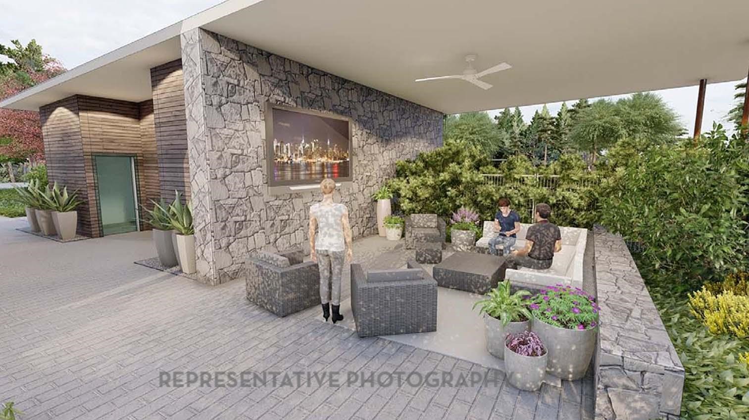 13048 Wandering Rdg Lane Conroe, TX 77302 - Photo 44 of 49 a front view of a house with garden