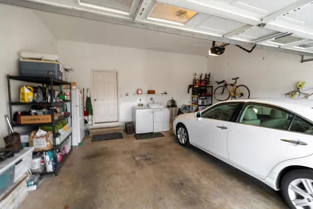 a view of a storage & utility room
