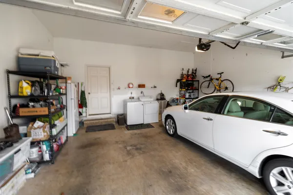 a view of a storage & utility room