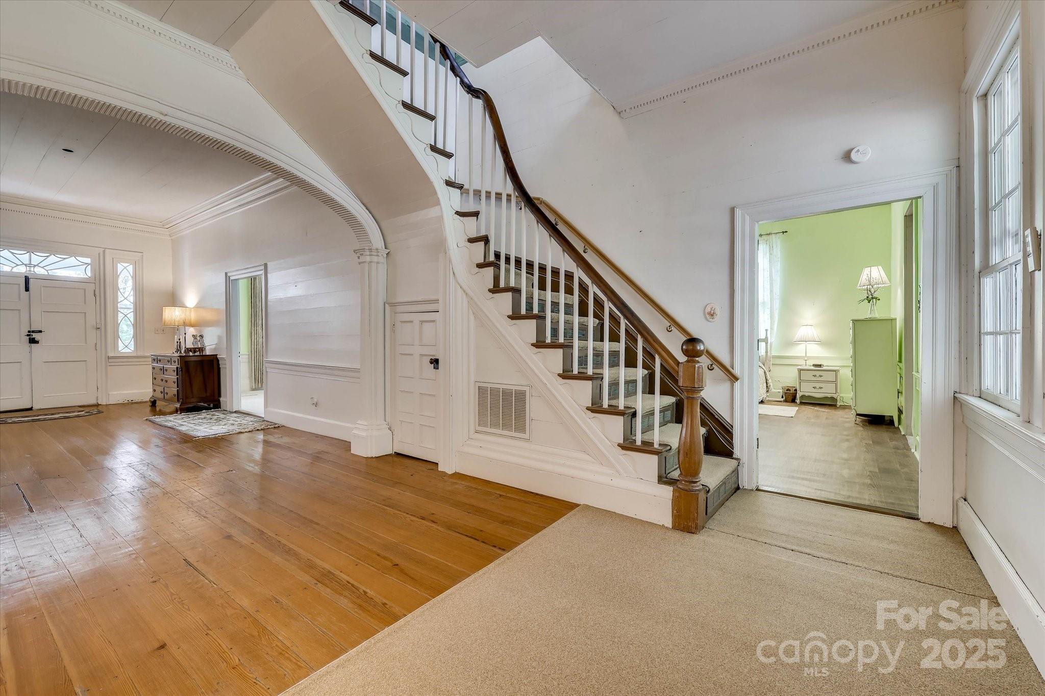 621 Meeting Street Road Edgefield, SC 29824 - Photo 6 of 40 a view of entryway and hall with wooden floor