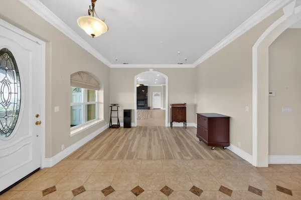 a view of a house with a outdoor space