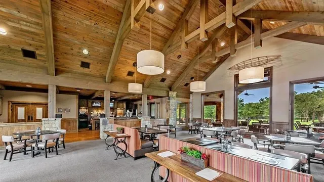 a view of a big room with gym equipment