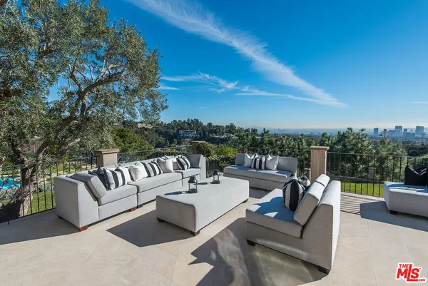 a view of a couches in a patio