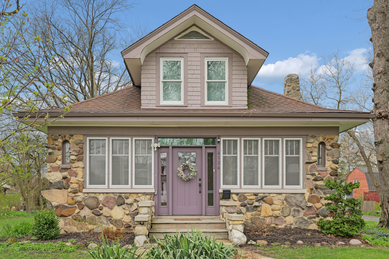 4136 Raymond Avenue Brookfield, IL 60513 - Photo 1 of 23 front view of a house with a yard