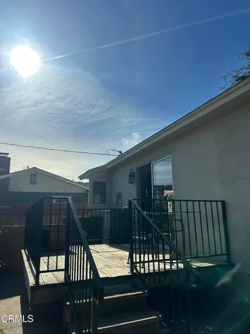 a view of balcony deck and patio