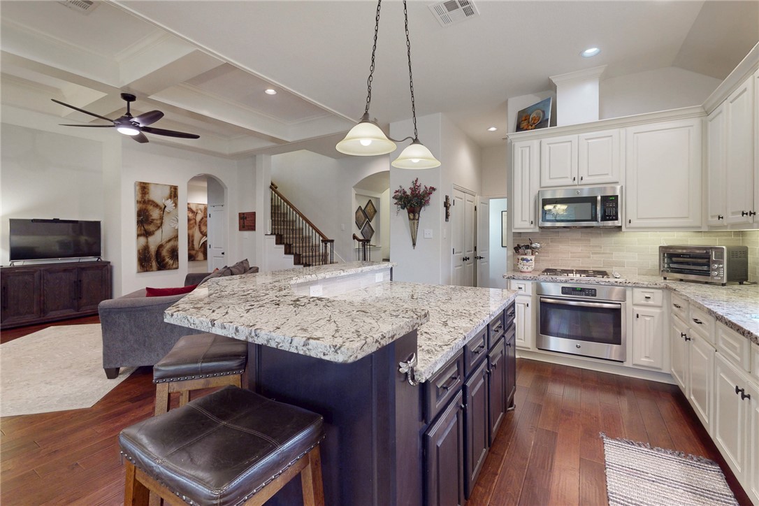 3317 Fiddlers Green Bryan, TX 77808 - Photo 13 of 39 Large Chefs Kitchen with Expansive Island and Eating Area