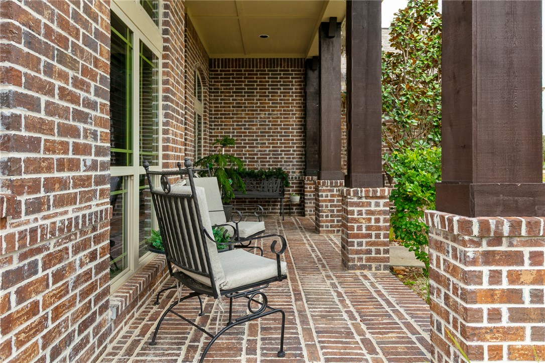 3317 Fiddlers Green Bryan, TX 77808 - Photo 4 of 39 Side View of Covered, Gorgeous Expansive Front Porch