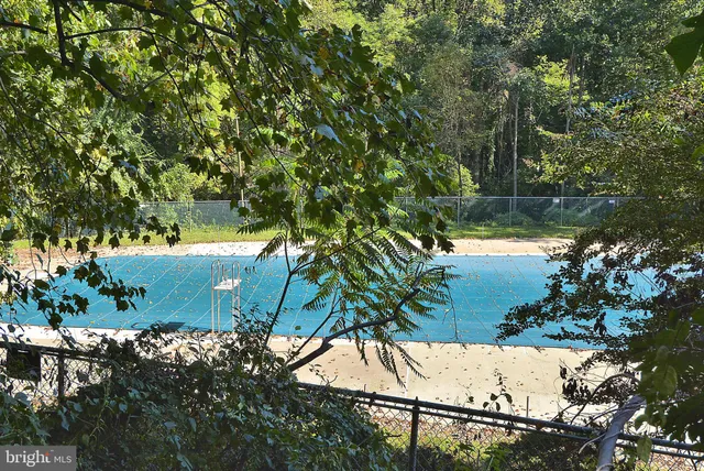 a view of a tree in a yard next to a house