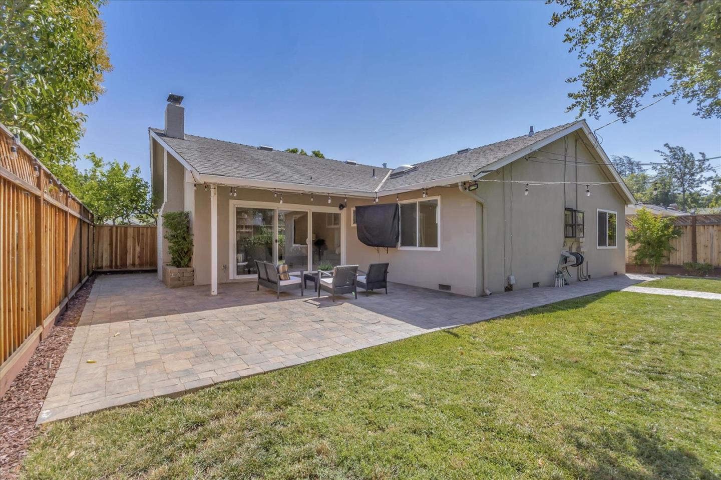 1963 Geneva Street San Jose, CA 95124 - Photo 25 of 35 a view of a house with backyard and sitting area