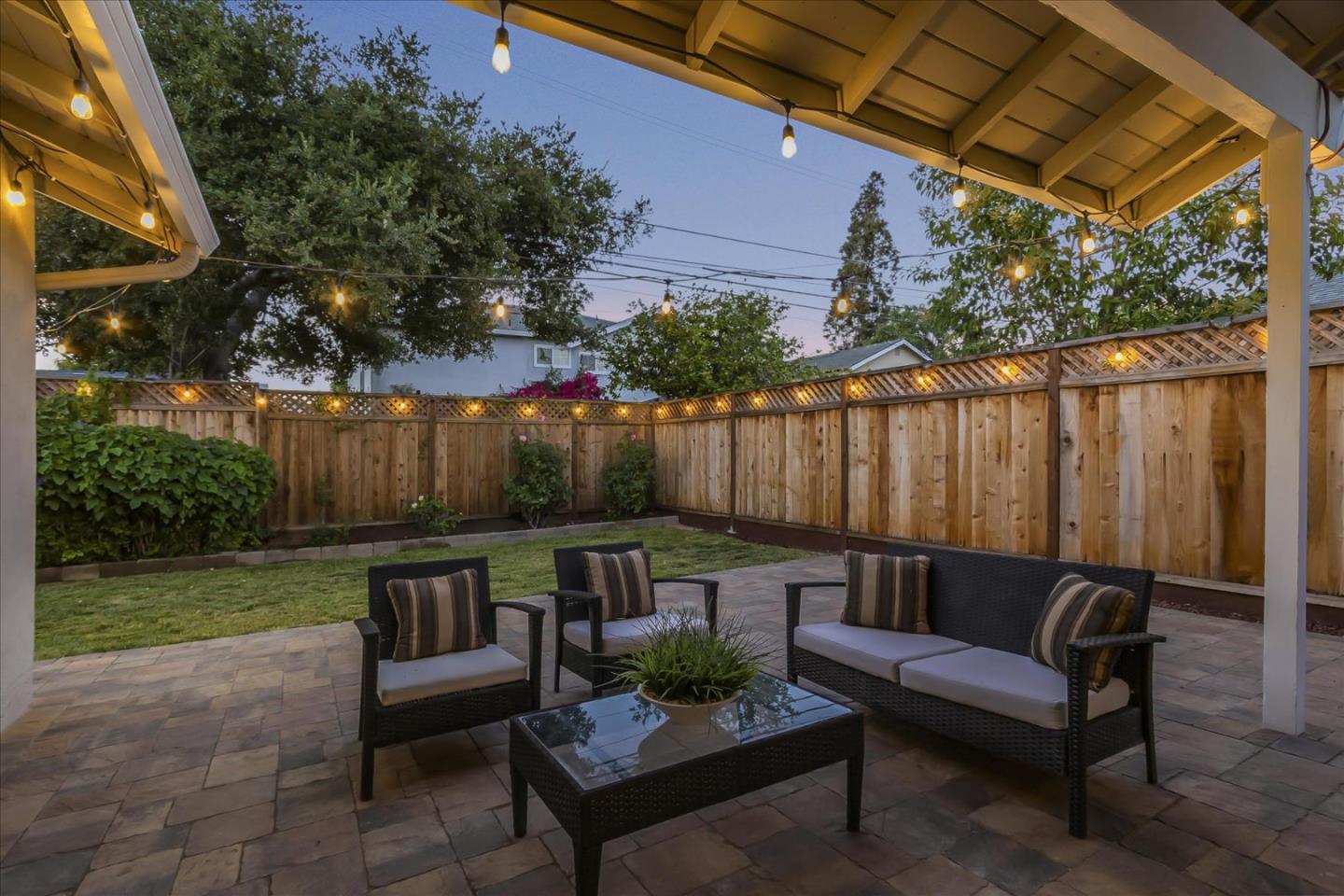 1963 Geneva Street San Jose, CA 95124 - Photo 30 of 35 a outdoor living space with furniture and garden view