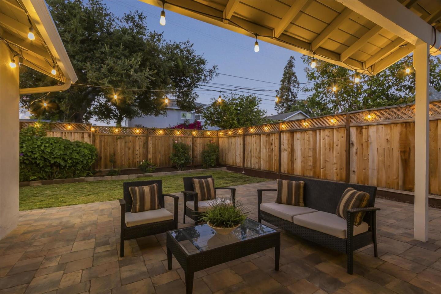 1963 Geneva Street San Jose, CA 95124 - Photo 32 of 35 a outdoor living space with furniture and garden view