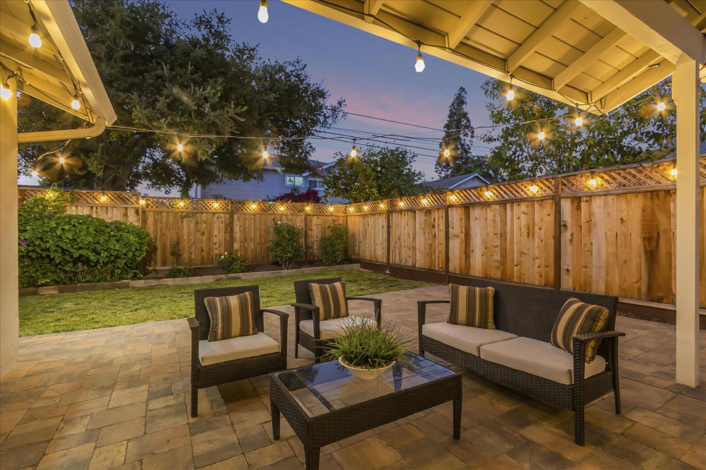 1963 Geneva Street San Jose, CA 95124 - Photo 35 of 35 a roof deck with a table and chairs