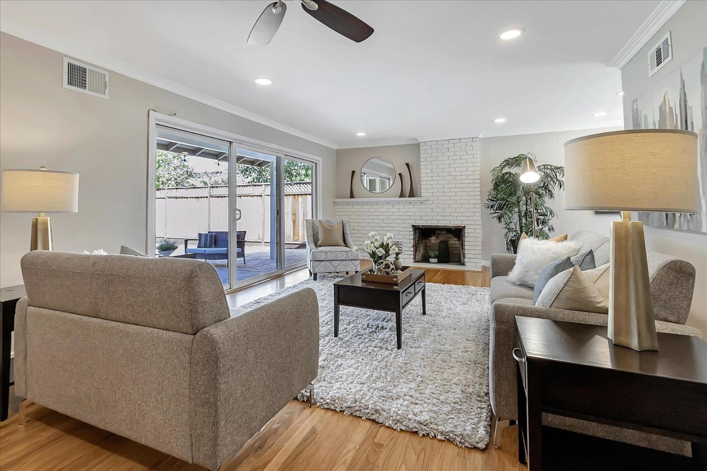 1963 Geneva Street San Jose, CA 95124 - Photo 6 of 35 a living room with furniture and a lamp