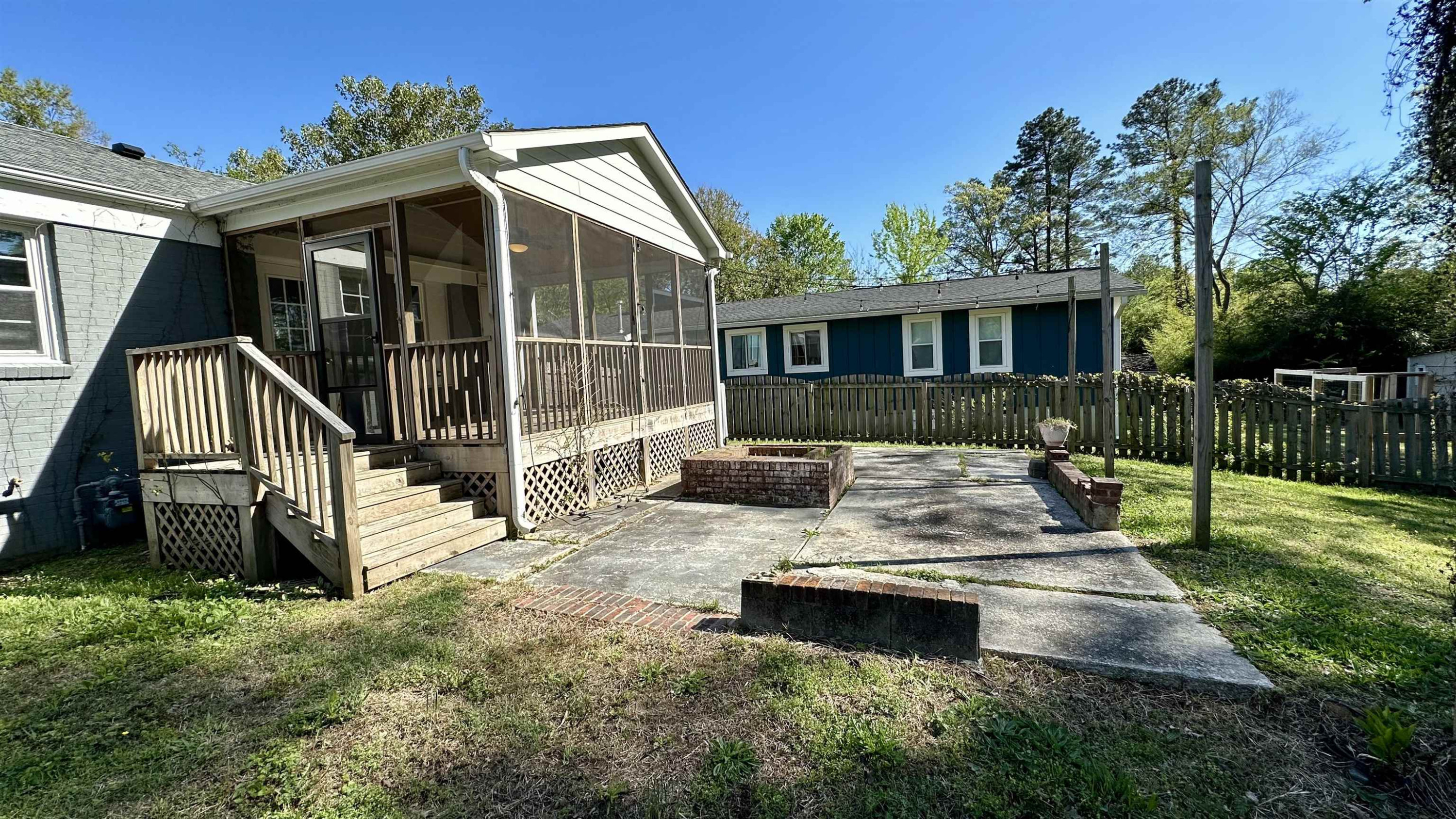 1113 Marlborough Road Raleigh, NC 27610 - Photo 28 of 28 a view of house and yard with swimming pool and furniture