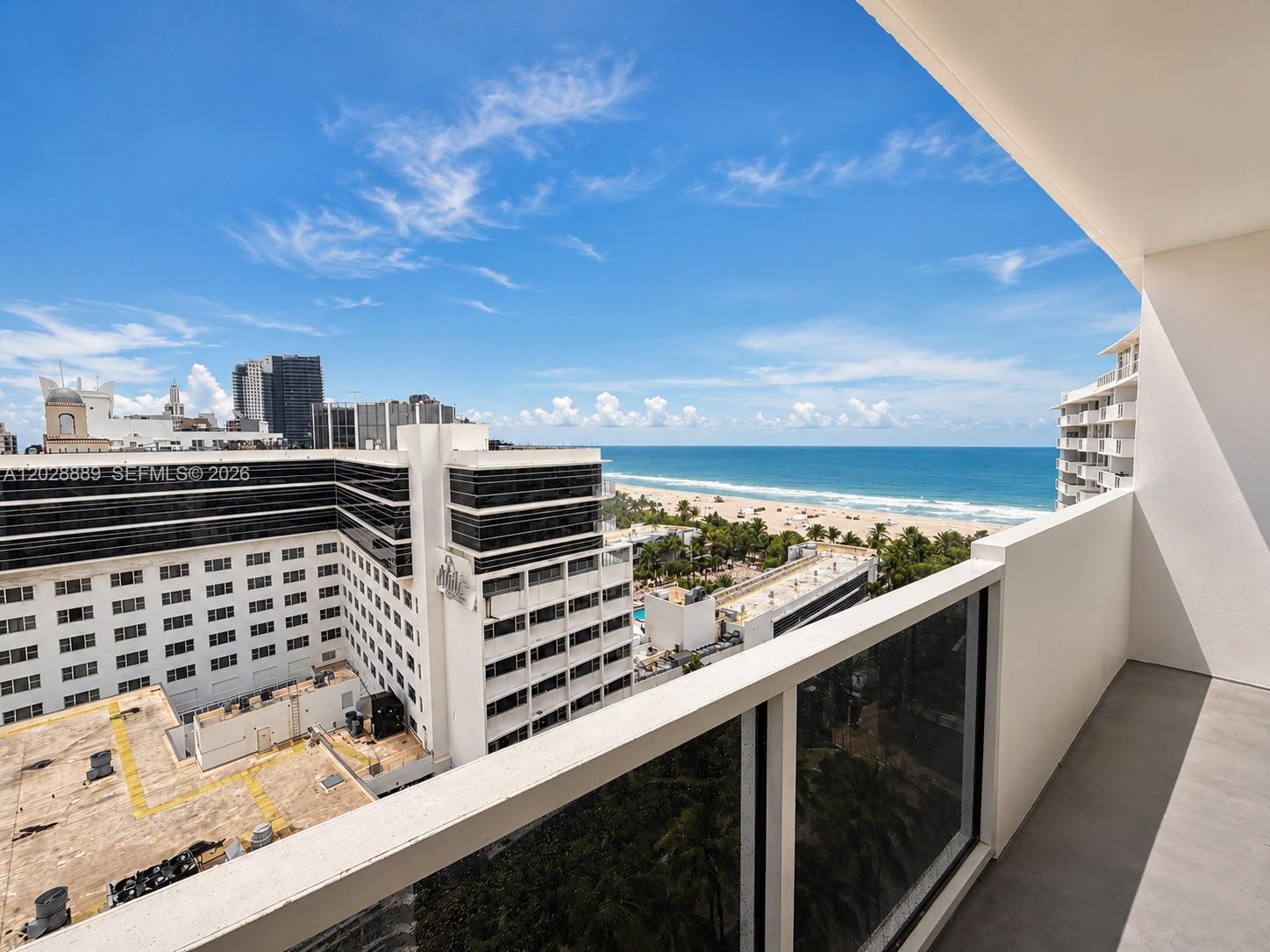 100 Lincoln Road, Unit 1504 Miami Beach, FL 33139 - Photo 15 of 17 a view of terrace with a barbeque