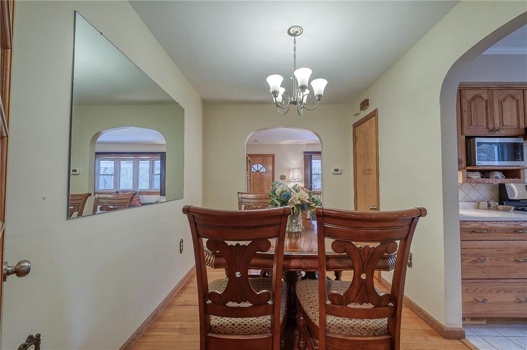2618 New England Road West Mifflin, PA 15122 - Photo 5 of 25 a view of a dining room with furniture and chandelier