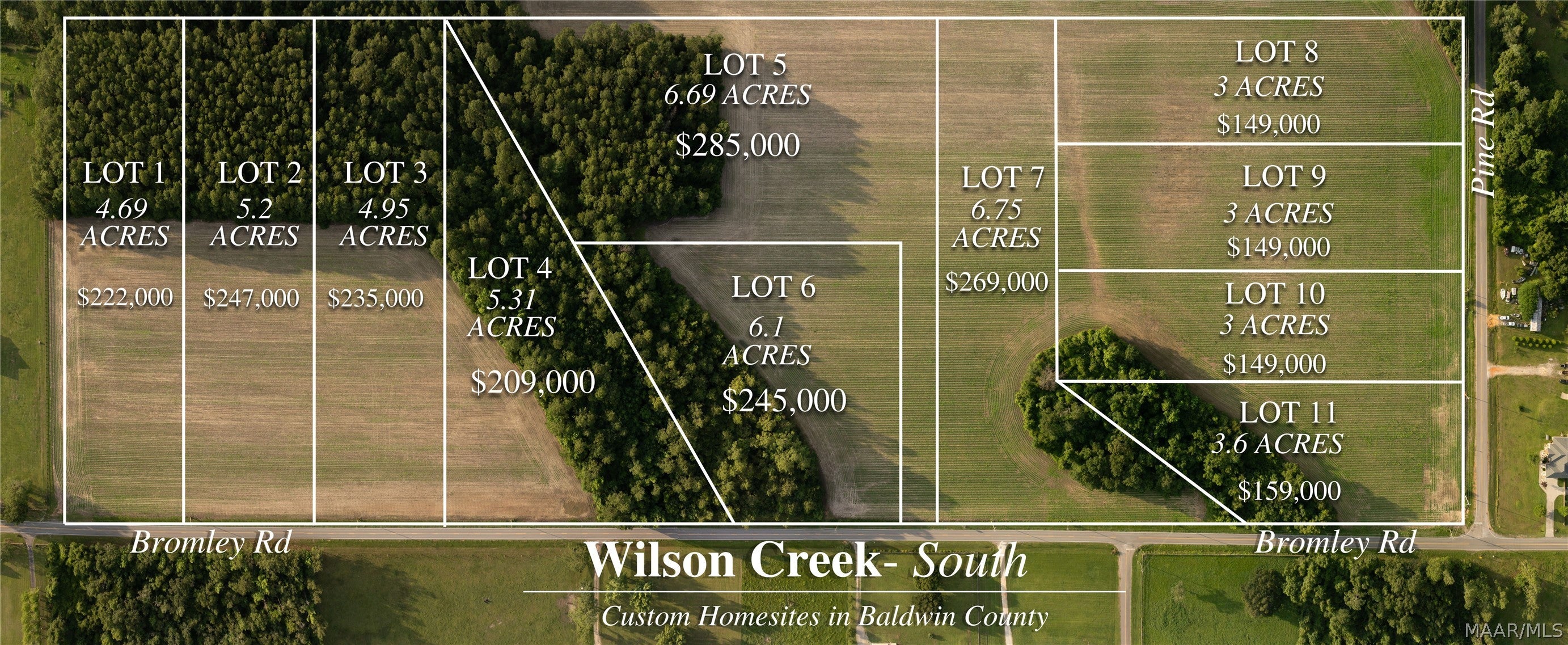 0 Pine Road South Stapleton, AL 36578 - Photo 2 of 53 Gallery Image 2