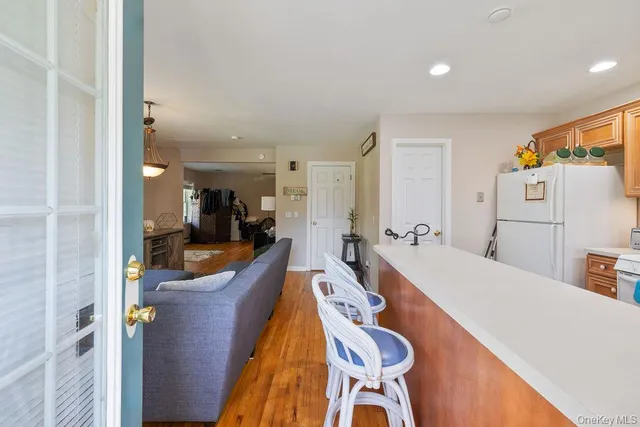 a very nice looking room with a large window