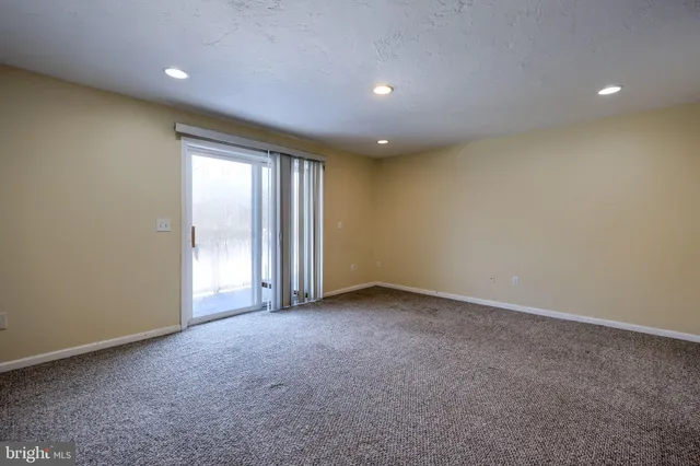 a view of empty room