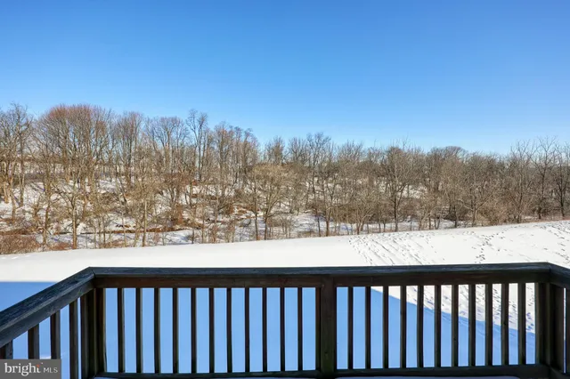 a view of a balcony with outdoor space