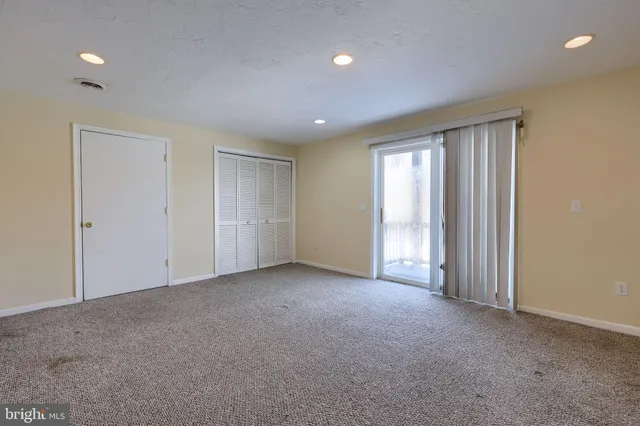 a view of empty room