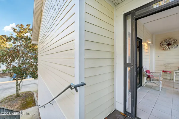 a view of outdoor space and deck