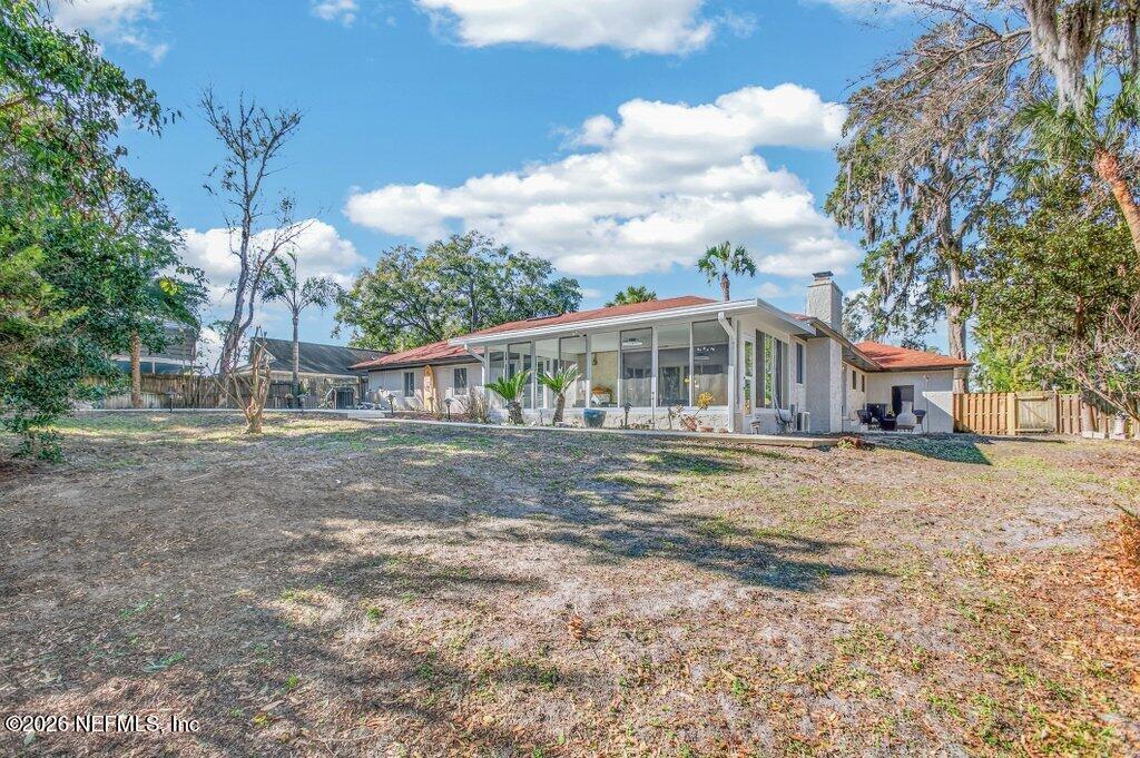 3389 Hermitage Road East Jacksonville, FL 32277 - Photo 36 of 37 hermitage rear yard