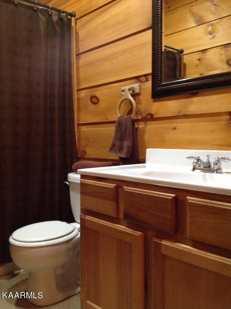 315 Windrock Road Oliver Springs, TN 37840 - Photo 29 of 36 a bathroom with a toilet and a sink