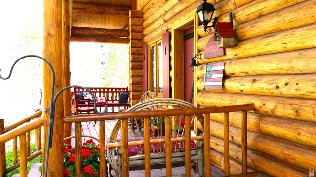 6210 Mountain View Road, Unit 133 Coalville, UT 84017 - Photo 11 of 87 The large, shady covered porch and deck is the perfect place to relax and enjoy the mountain vistas.