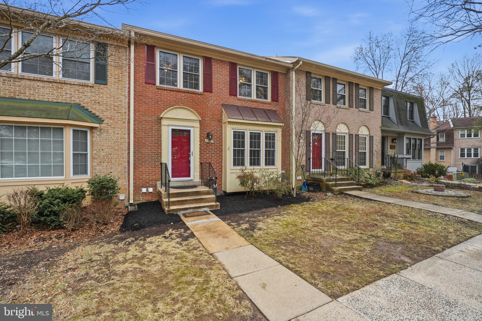 8967 Omega Court Springfield, VA 22152 - Photo 27 of 31 a front view of a house